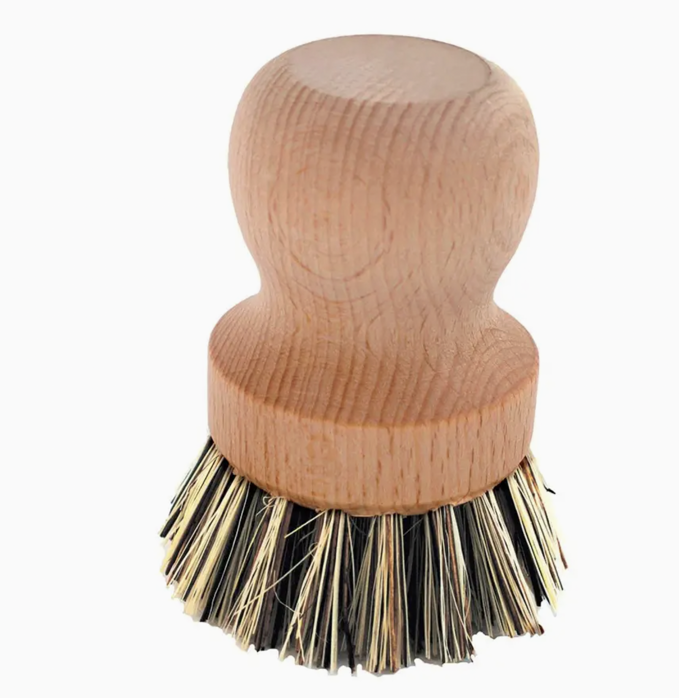 Spazzola per pentole e stoviglie, fibre naturali, legno