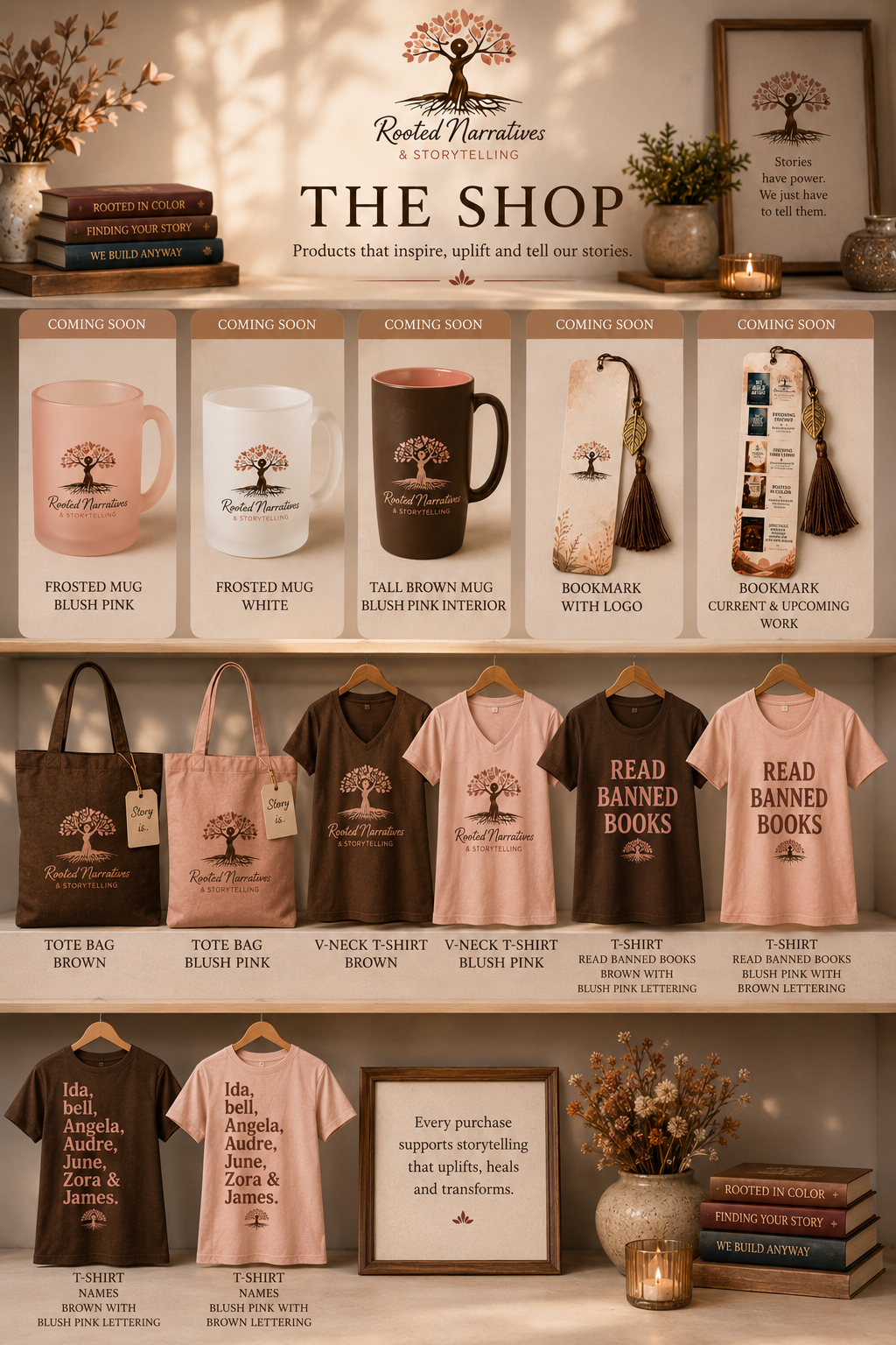 The Rooted and Well Read Collection