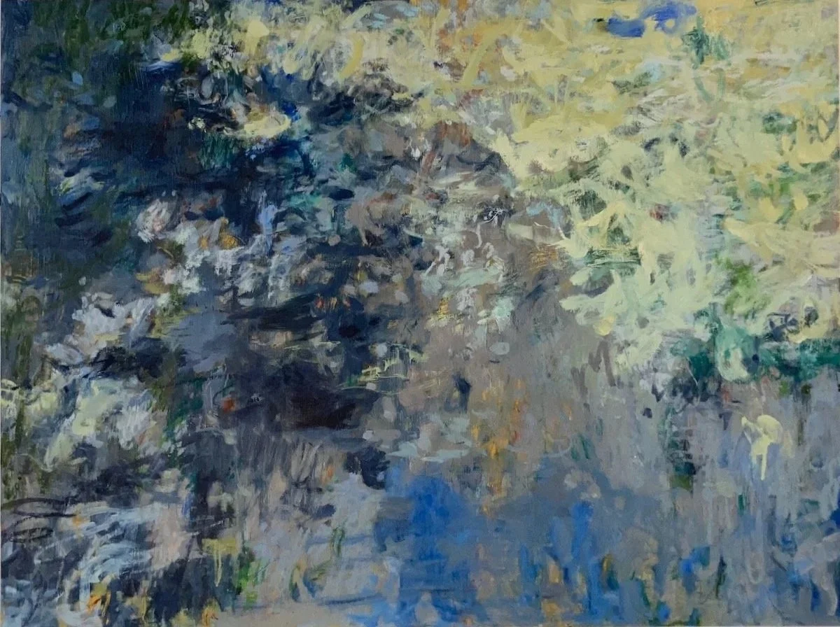 Water and Sun, oil on board, 30x40 in (sold)