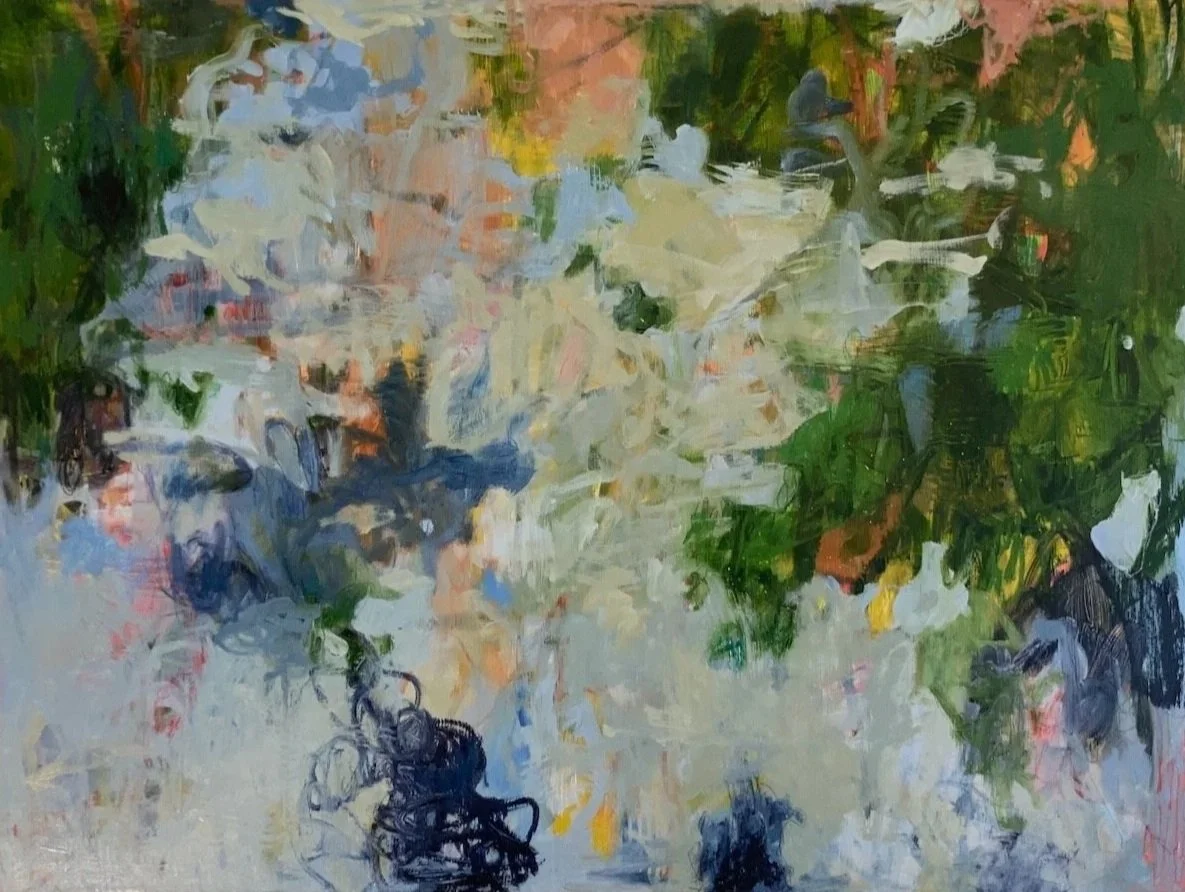 Rapid, oil on board, 30x40 in (sold)