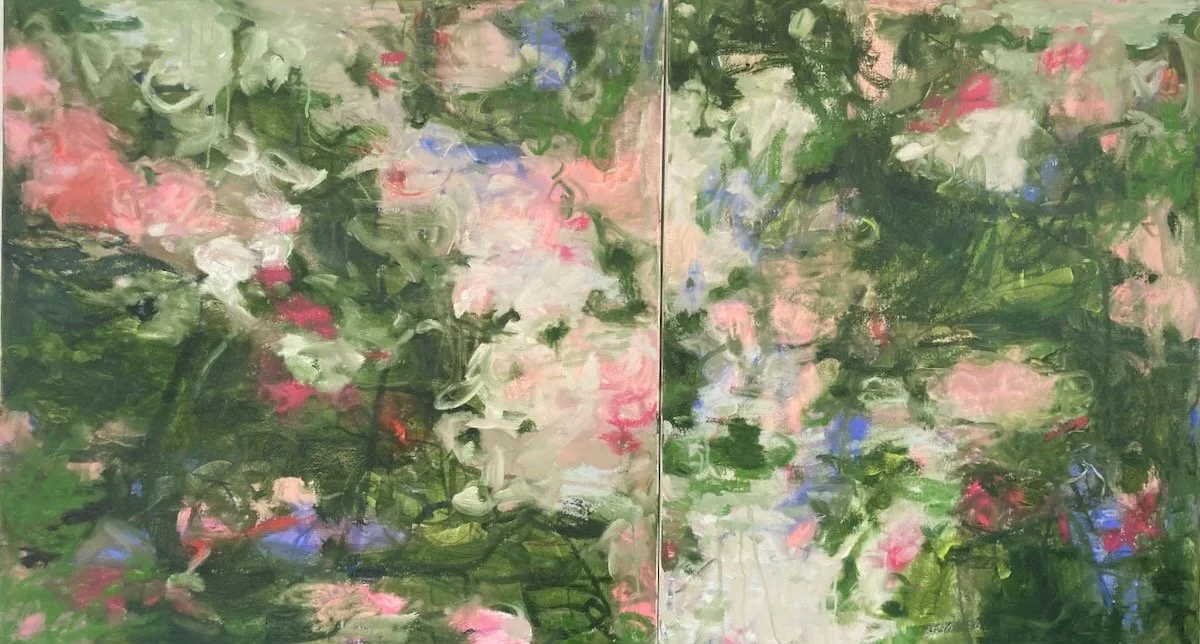 May Madness, oil on board, 30x54 in (sold)