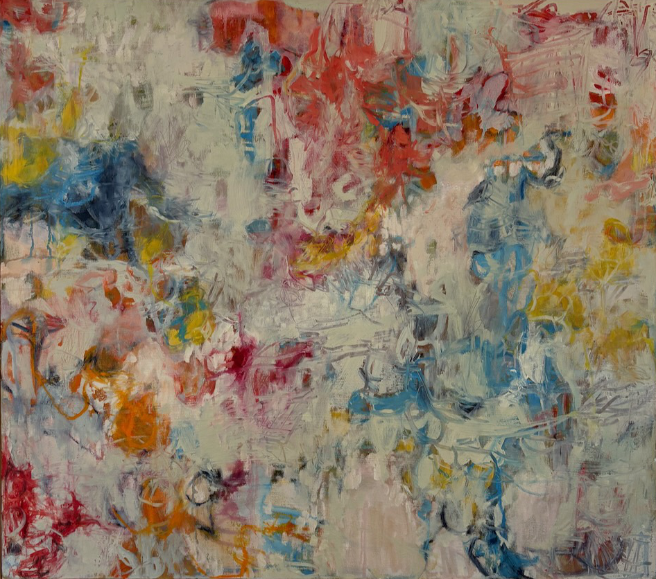 Quantum, oil on canvas, 31x35 in (sold)