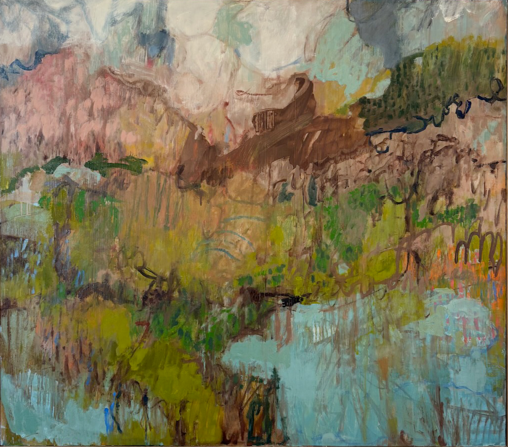 Between Heaven and Earth, oil on canvas, 32.5x35.5 in