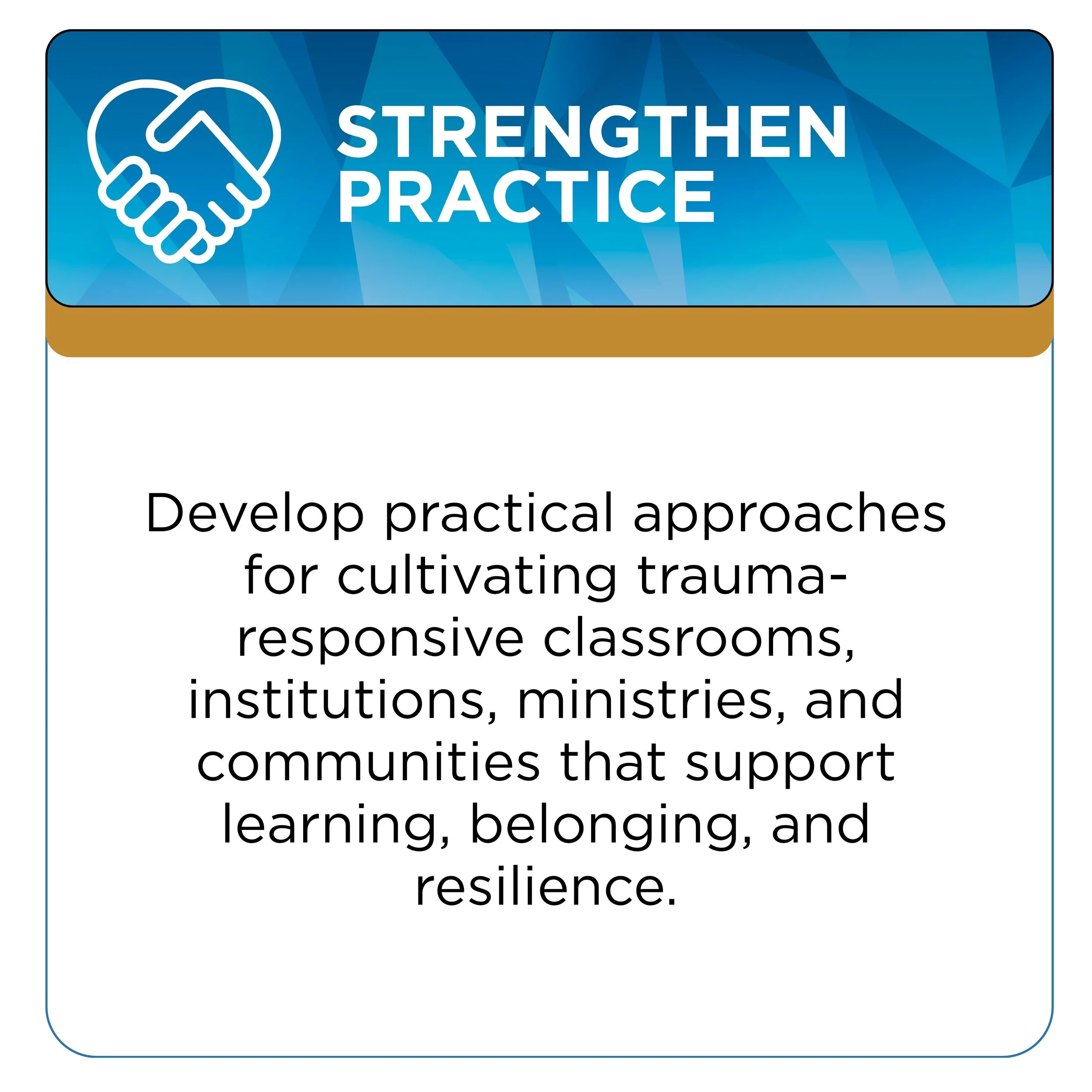 Strengthen Practice