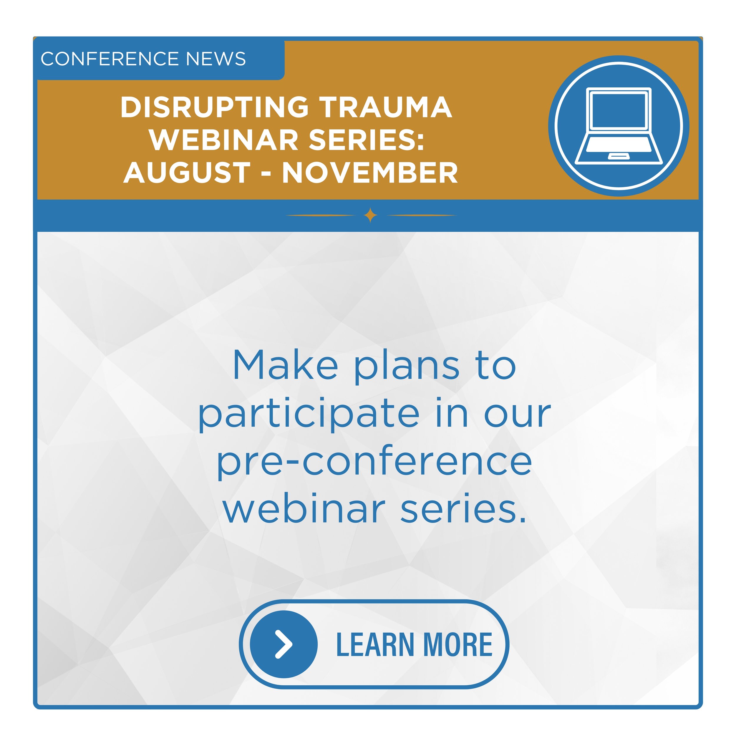  The Disrupting Trauma Webinar Series