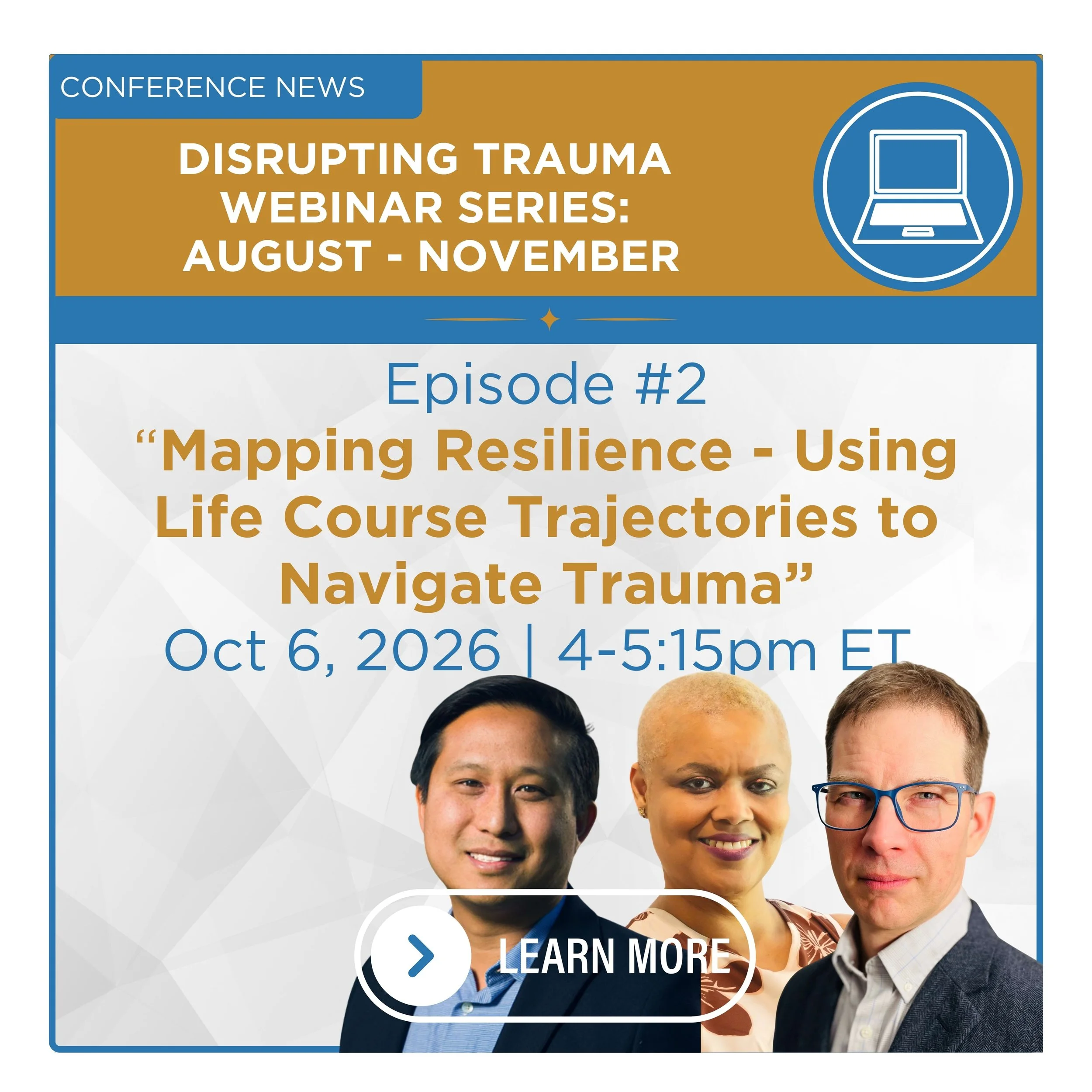  The Disrupting Trauma Webinar Series