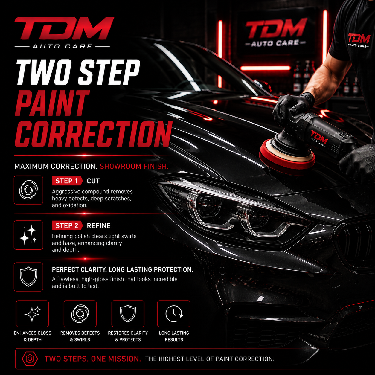 Two Step Paint Correction
