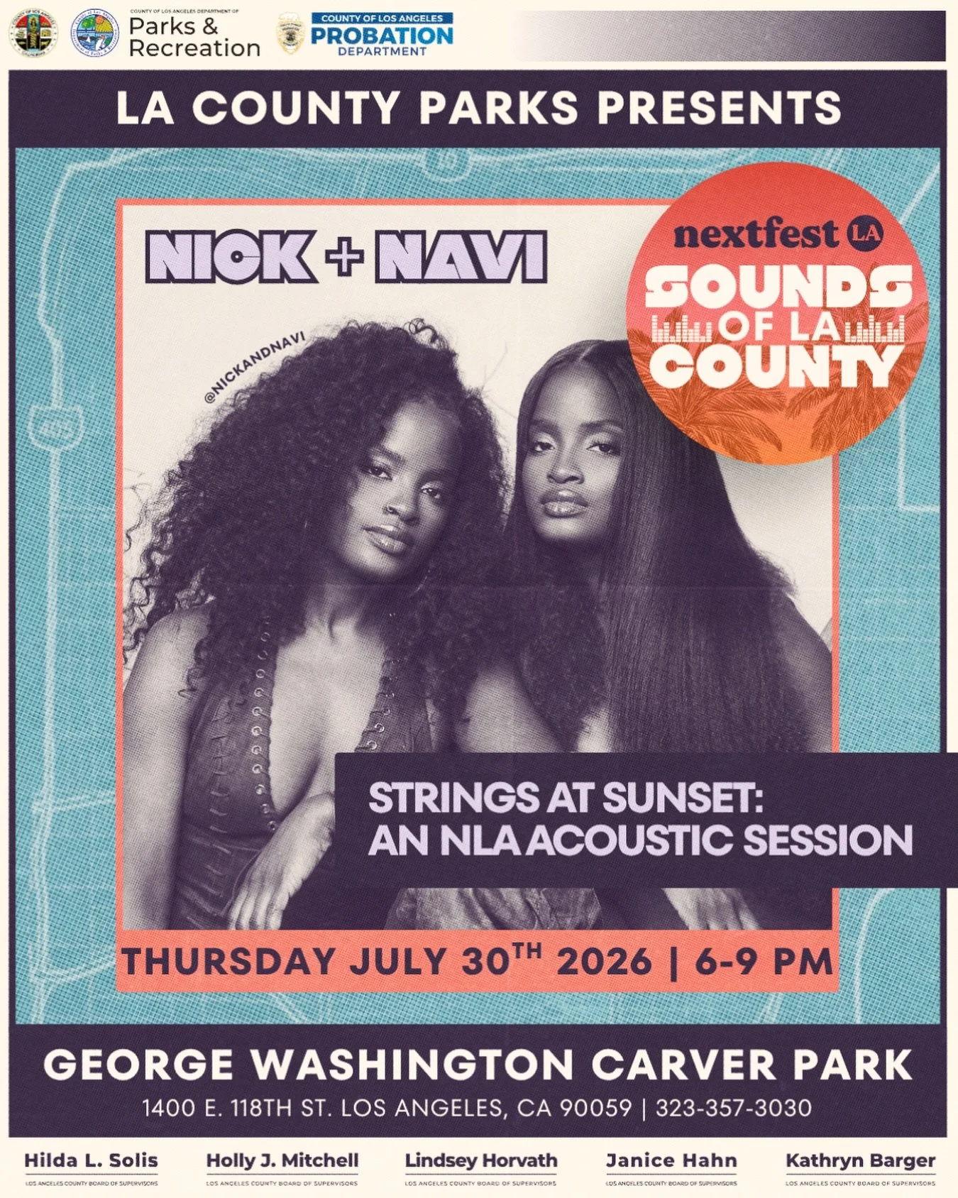 ARTIST SPOTLIGHT: Nick &amp; Navi

Twin sisters of deep Jamaican roots are bringing an acoustic‑leaning reggae soul performance to the stage of George Washington Carver park.🇯🇲 The single, &ldquo;&rdquo;HOT&rdquo;&rdquo; went viral across Kenya, th