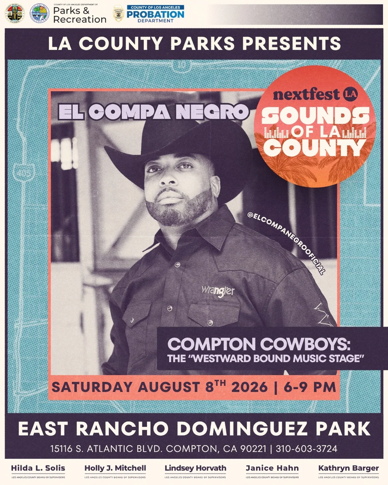 ARTIST SPOTLIGHT: El Compa Negro

Hosting and performing Rhyan Lowery, known as El Compa Negro who&rsquo;s an African American native that fell in love with regional Mexican music, now captivating audiences nationwide singing traditional banda.🤠🎙️
