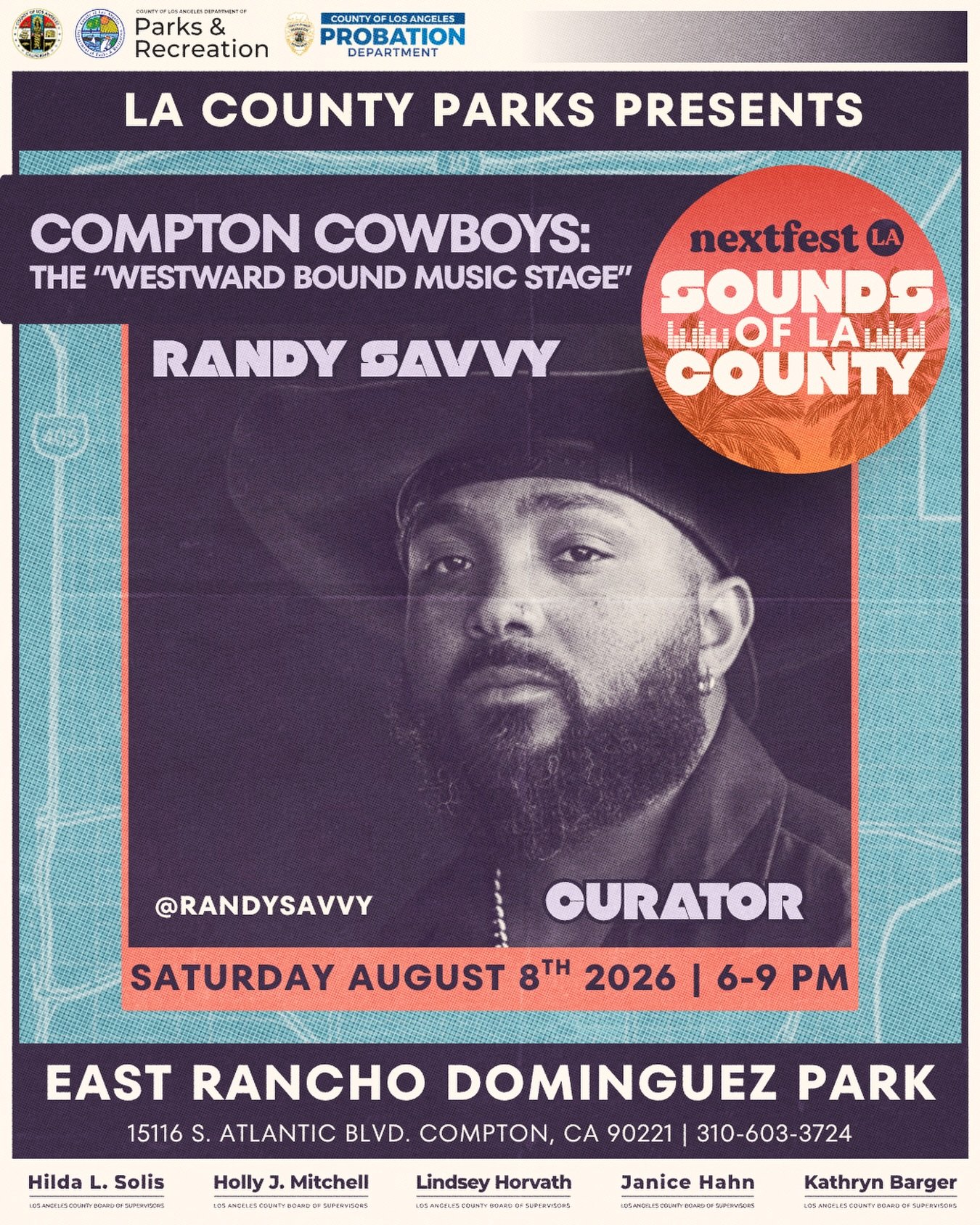 As the leader of the Compton Cowboys, Randy fuses his passion for music and horse culture to inspire a new generation across the globe.🎵🐎

A lifelong rider from Compton heavily influenced by regional Mexican music, he uses his platform to amplify e