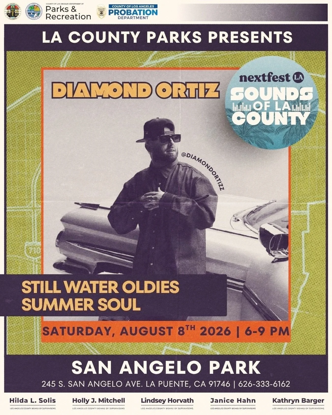 ARTIST SPOTLIGHT: Diamond Ortiz

He bridges old-school nostalgia with a fresh, contemporary edge, Diamond Ortiz&rsquo;s smooth blend of West Coast funk, R&amp;B, and soul pairs perfectly with an outdoor park hang.🔆🎵

#rnbsoul #funkfusion #summercon