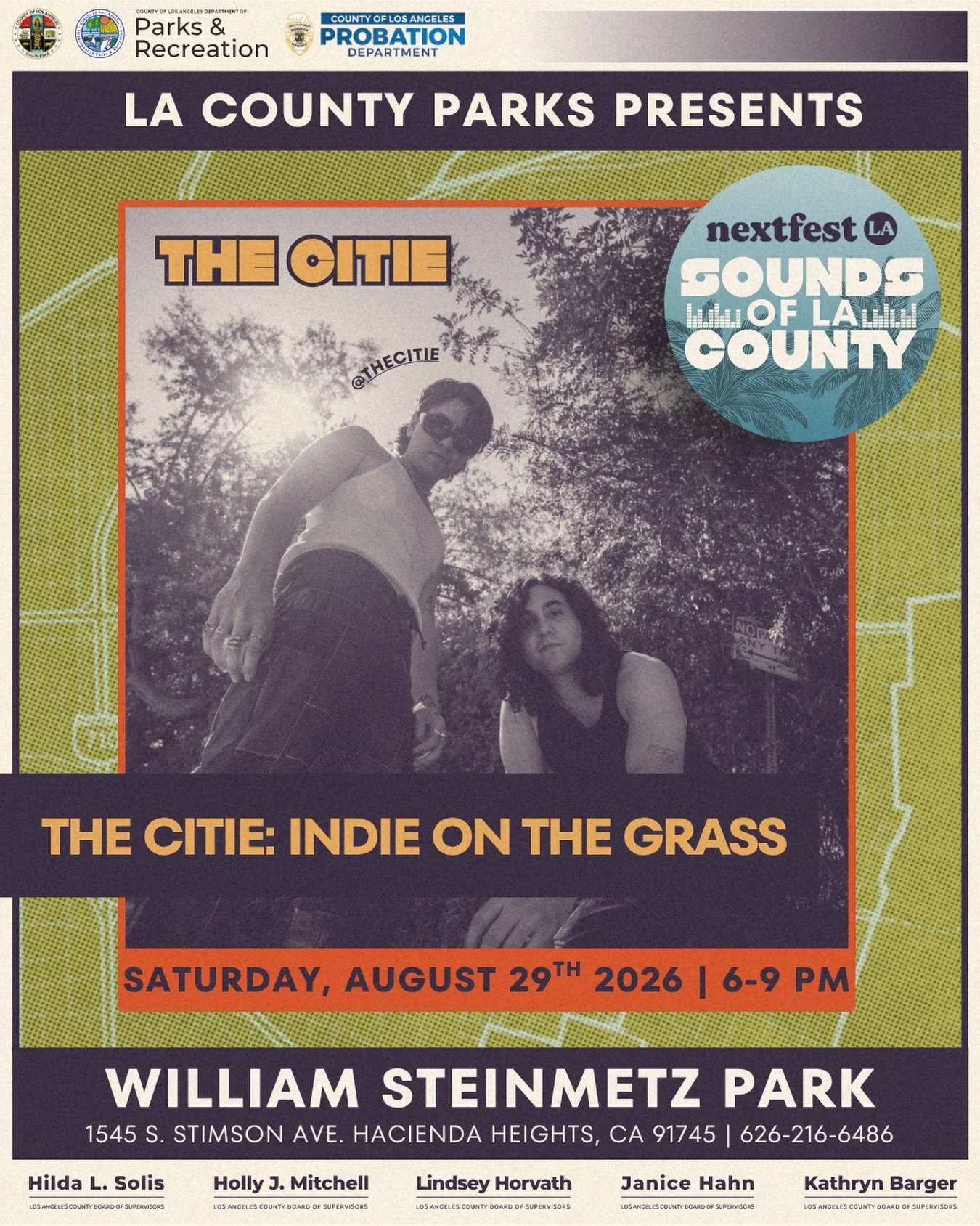 Headlining for this weekends concert at William Steinmetz Park, this trio is redefining the Latin alternative indie music scene with their unique blend of Latin rhythms and indie influences, creating a fresh and captivating experience that has earned