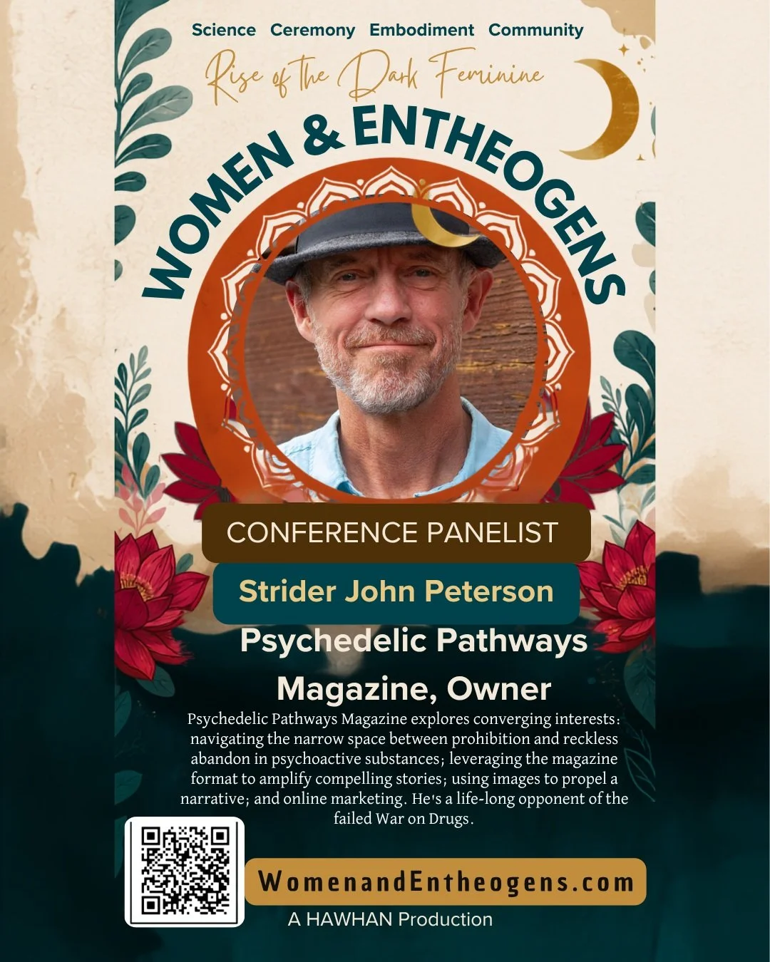 Join me at Women &amp; Entheogens Conference 2026 this upcoming weekend.

Rise of the Dark Feminine.

July 24&ndash;26 | Boston

Explore embodiment, integration, leadership, and community.

WomenandEntheogens.com

#WomenAndEntheogens
