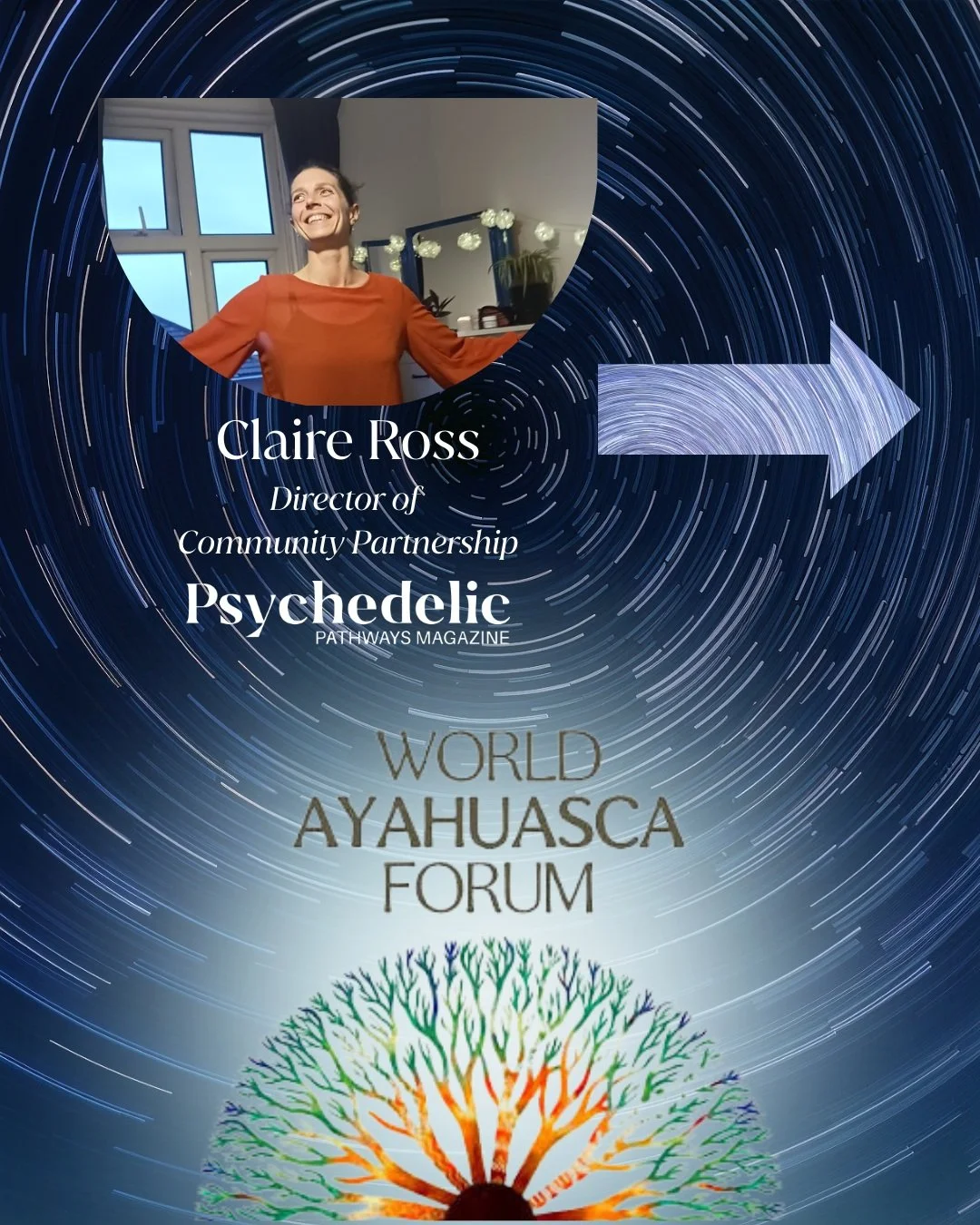 We're heading to Girona.

Psychedelic Pathways Director of Community Partnership, Claire Ross, will be attending the World Ayahuasca Forum this weekend, September 9&ndash;13.

The Forum brings together Indigenous leaders, researchers, practitioners, 