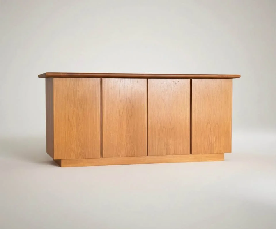 Authentic Danish Mid-Century Modern Teak Sideboard – Nordisk Andels-Eksport (NAE)