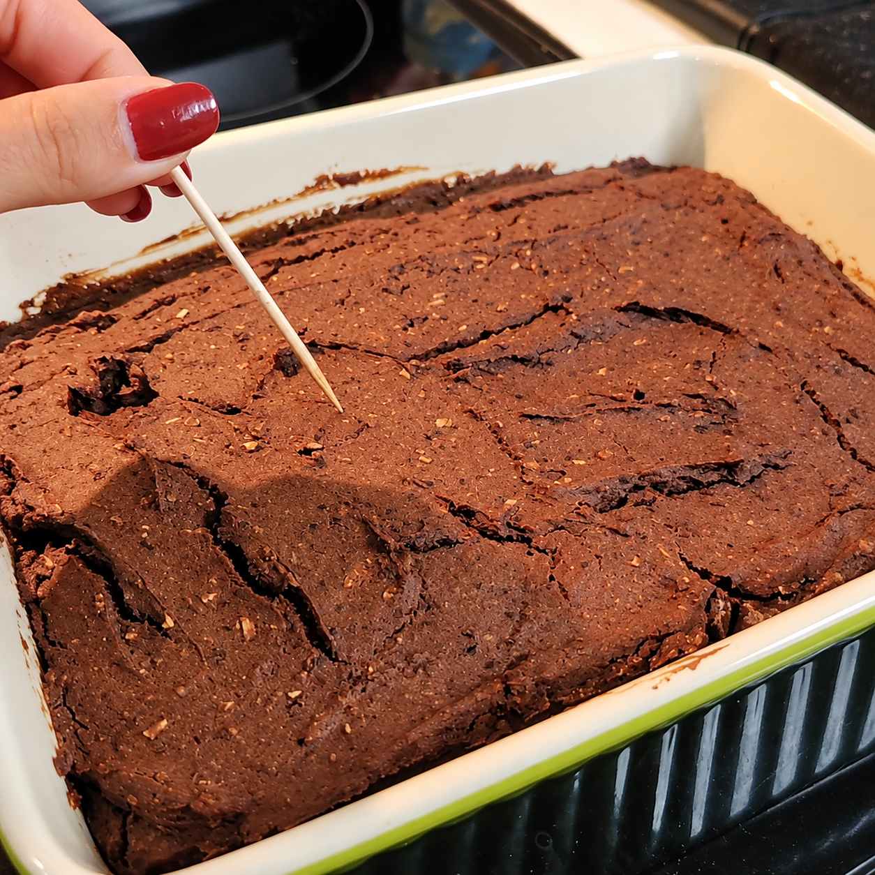 Black Bean Sweet Potato Brownies