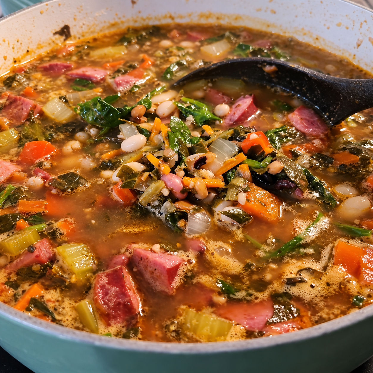 Cajun 15-Bean Soup