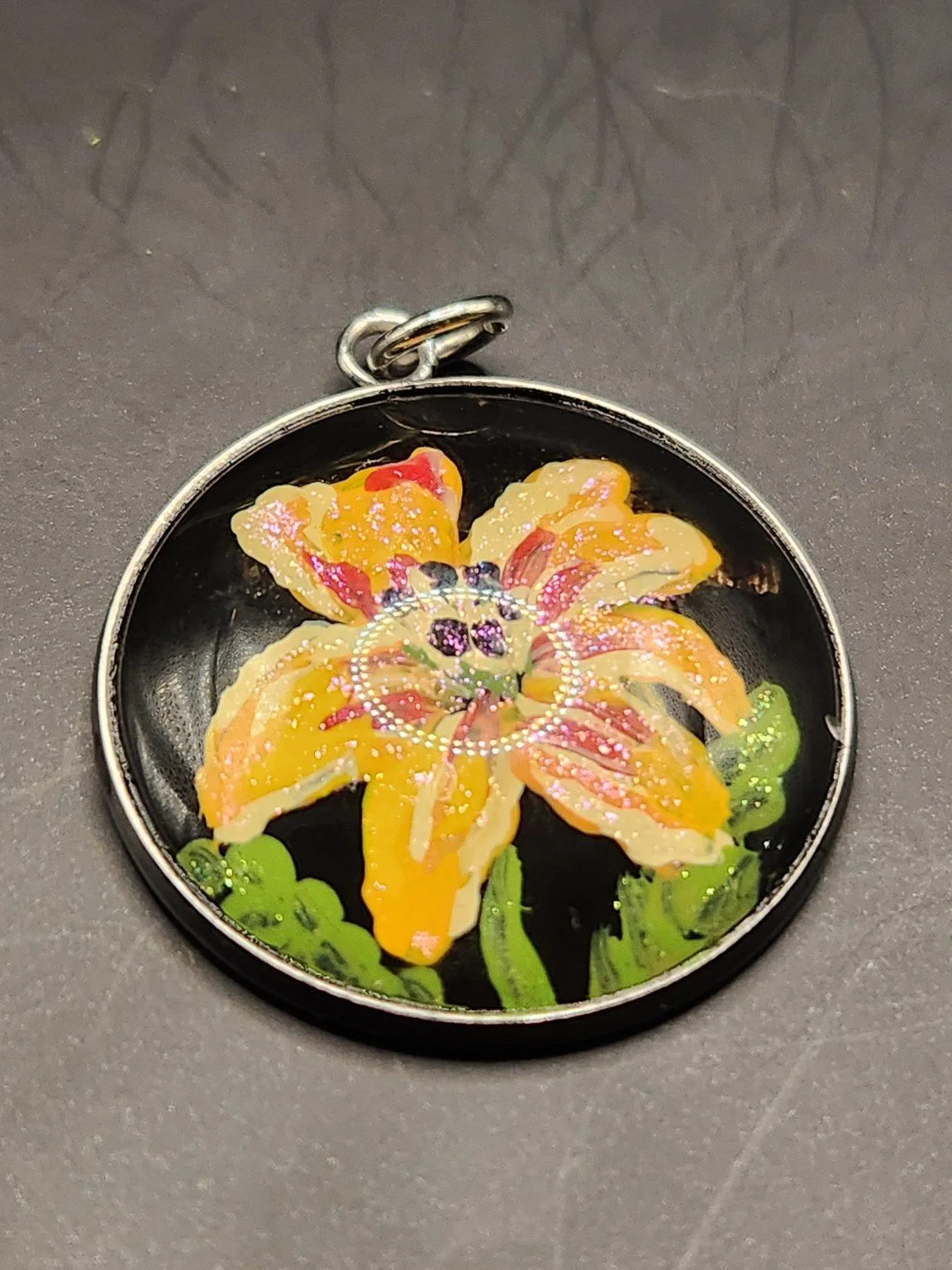 Daylily Pendant