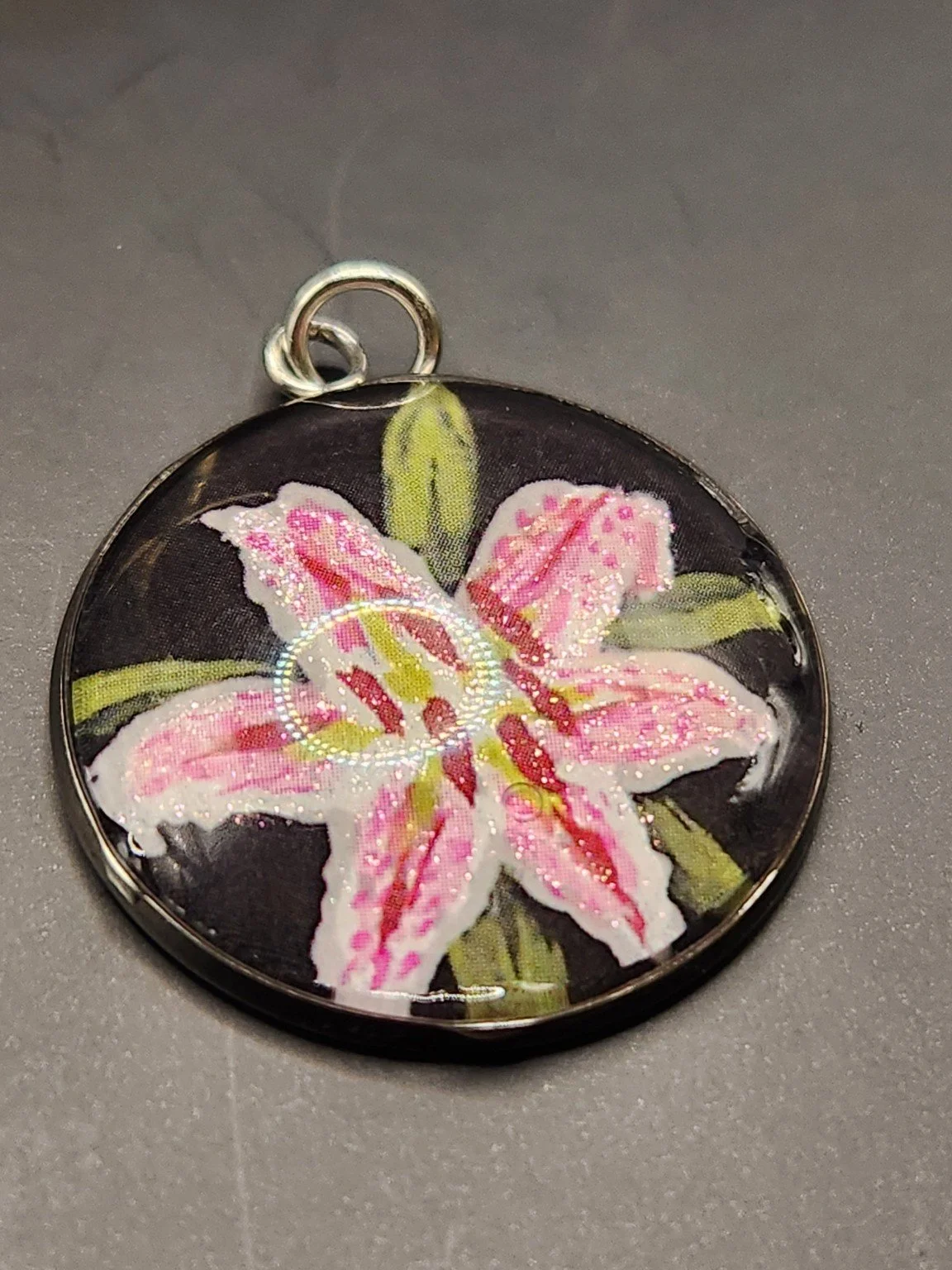 Stargazer Lily Pendant