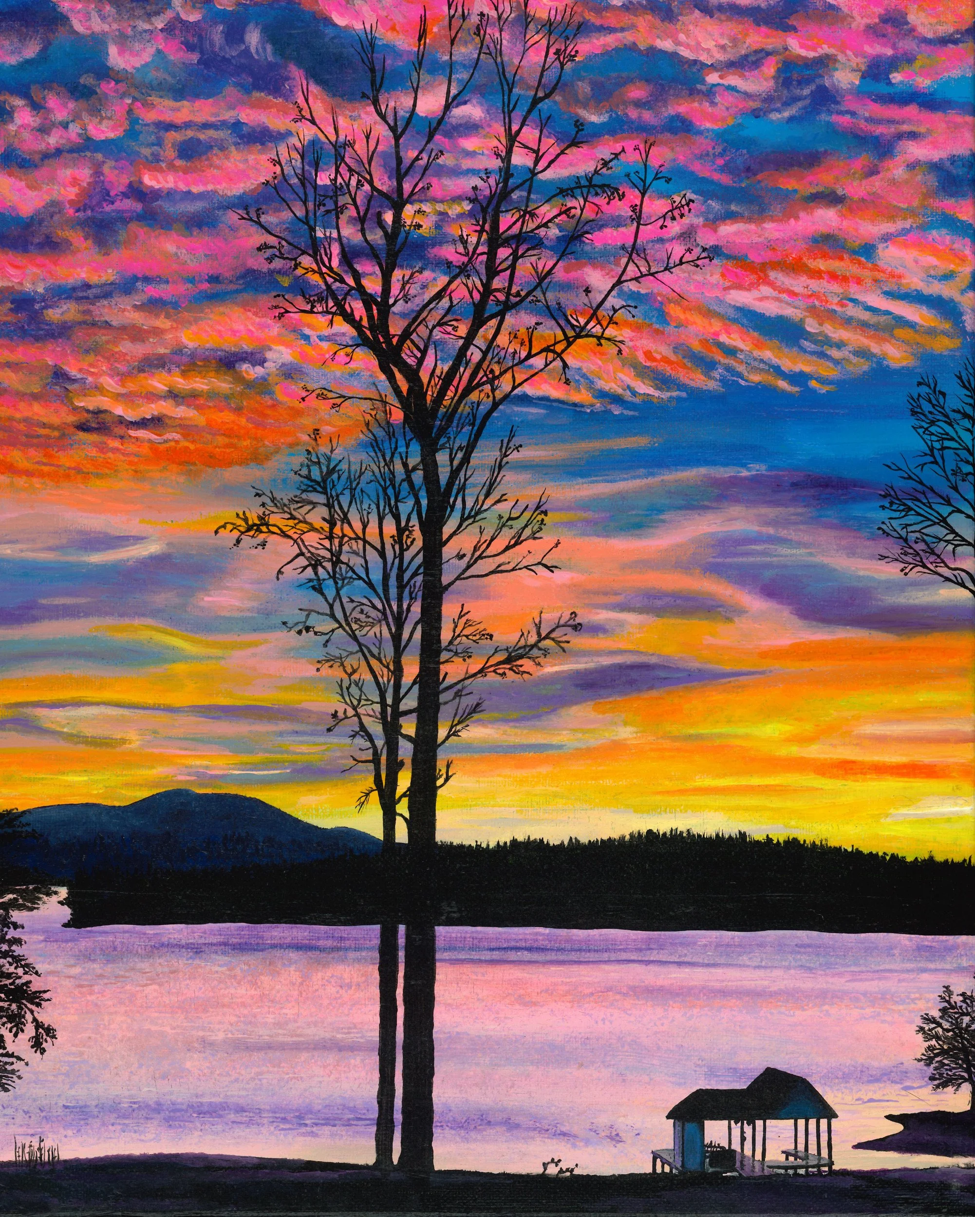 Cotton Candy Sunset — Art Print
