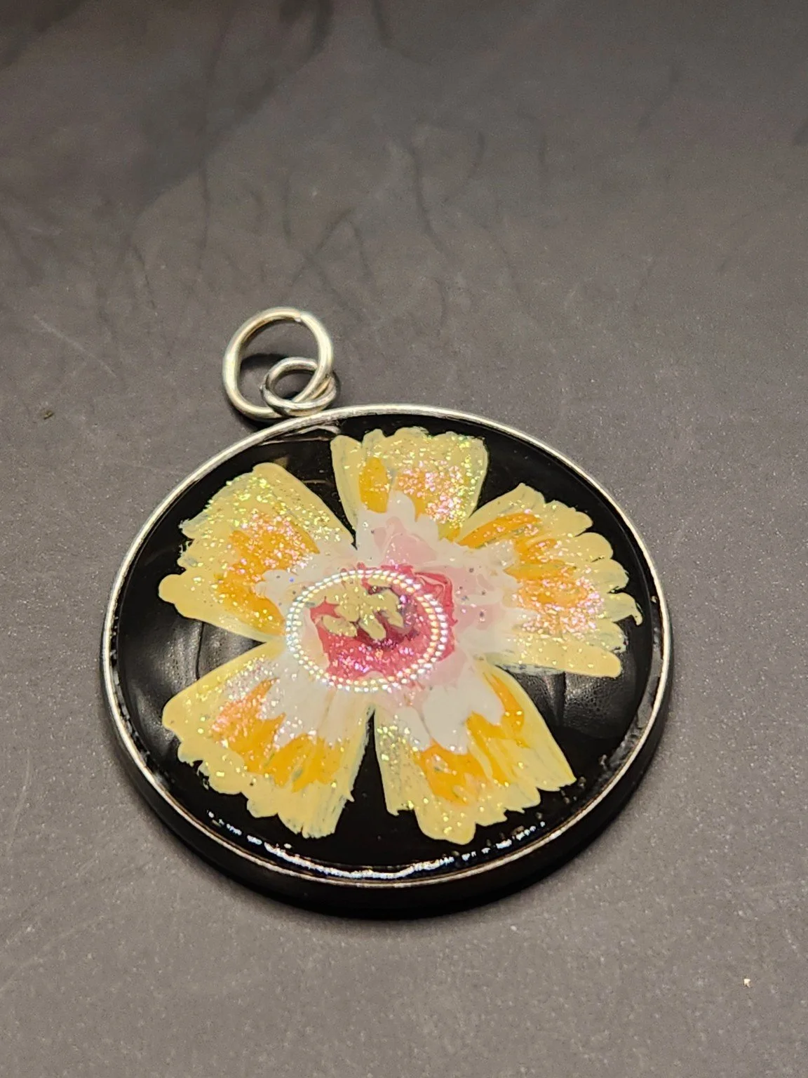Hibiscus Pendant