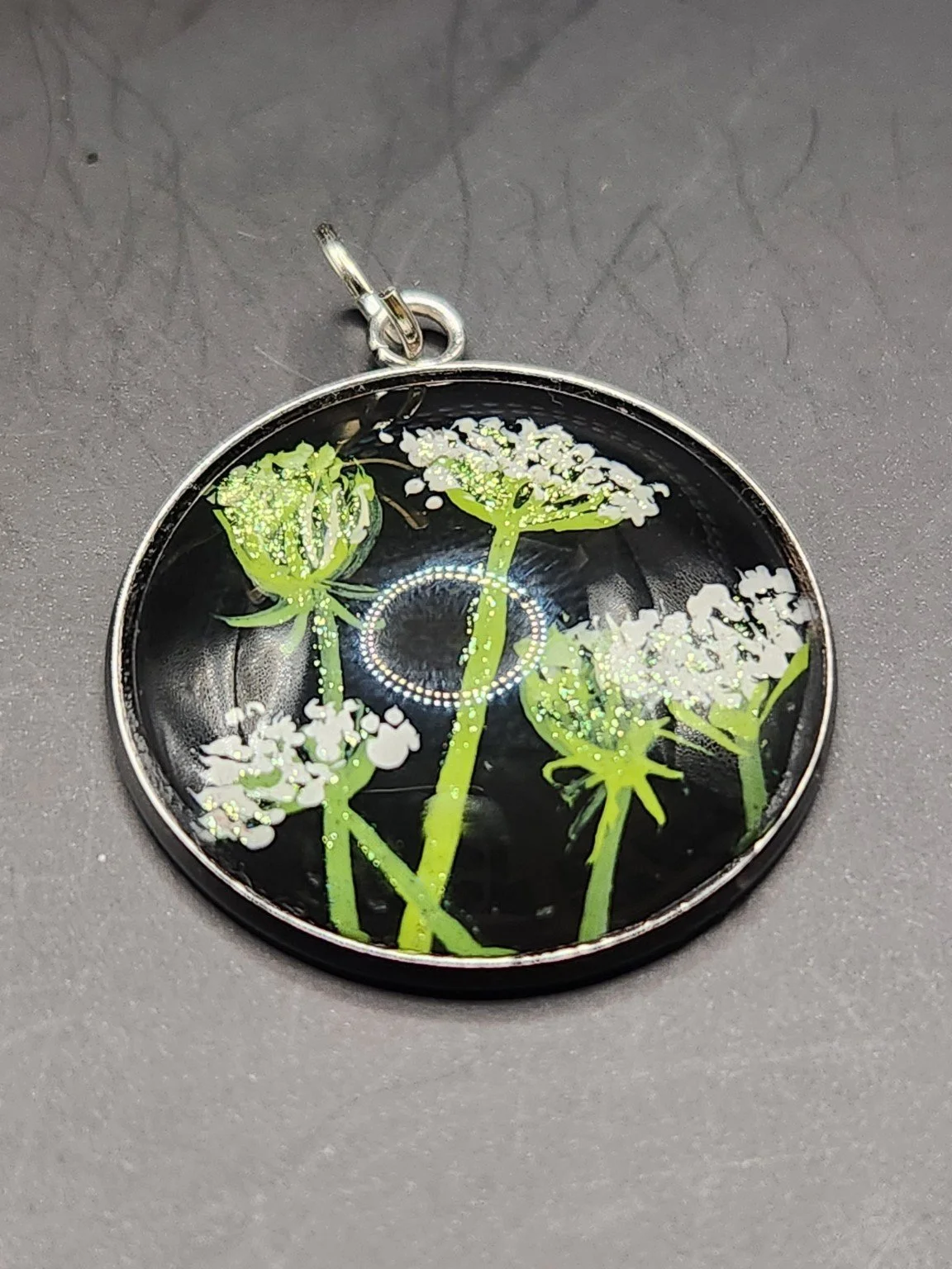 Queen Anne’s Lace Pendant