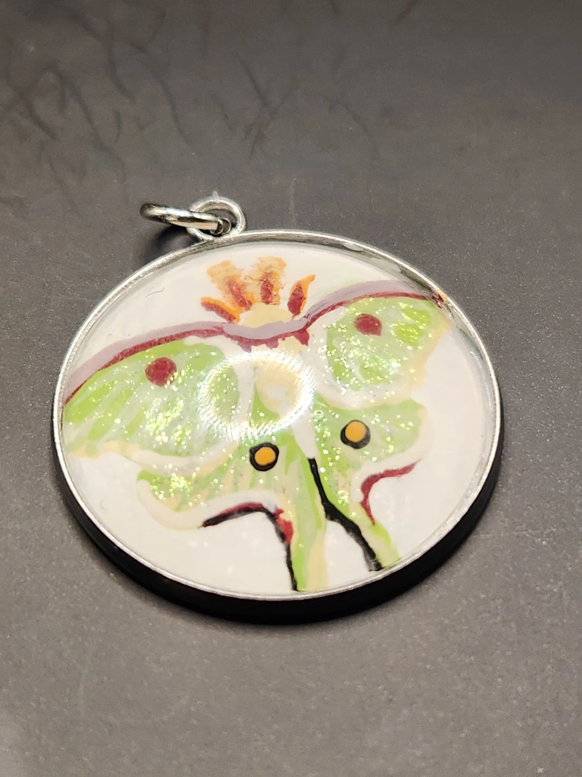 Luna Moth Pendant