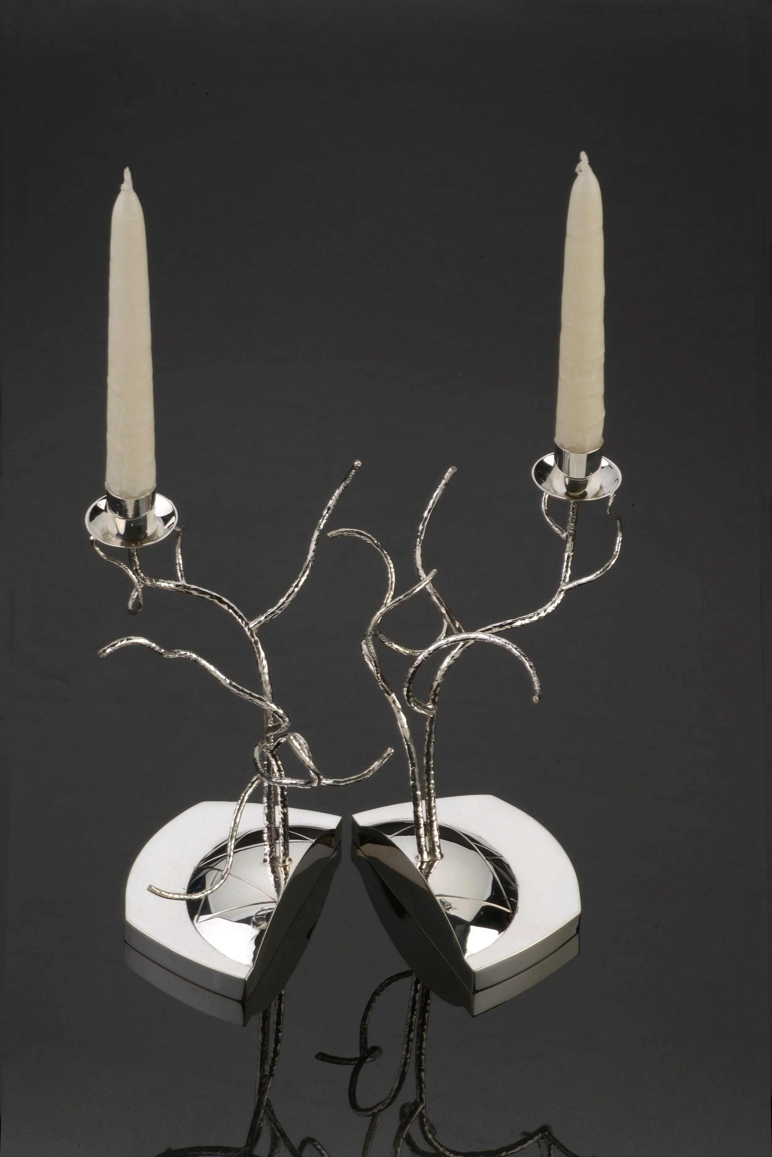 Tree of Life Shabbat Candleholder