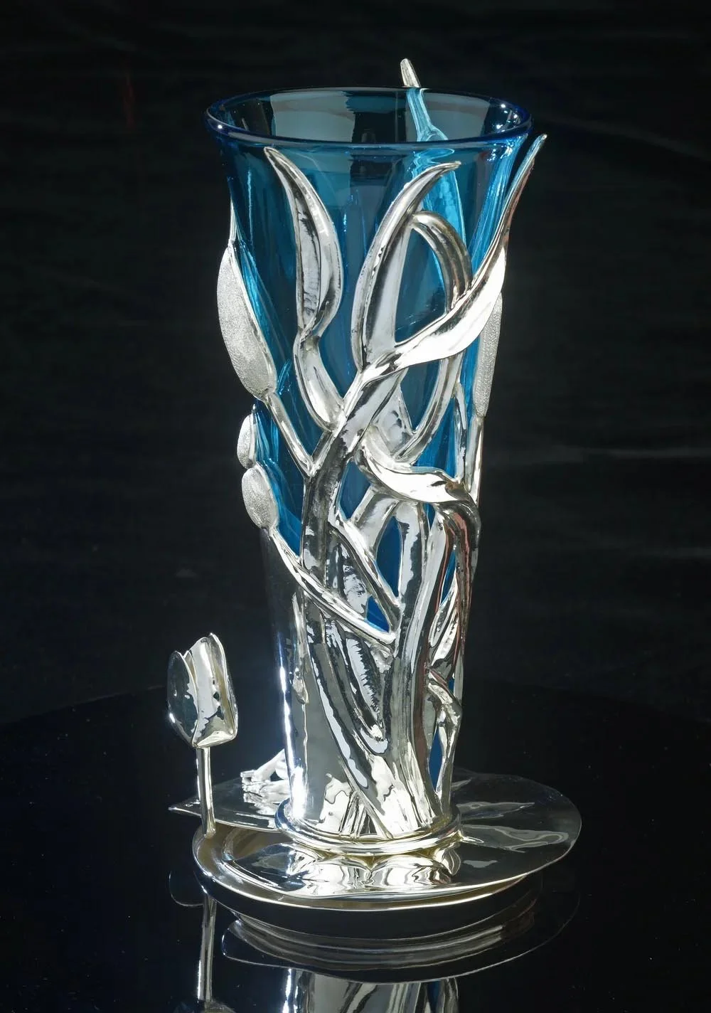 Pond Life Bud Vase