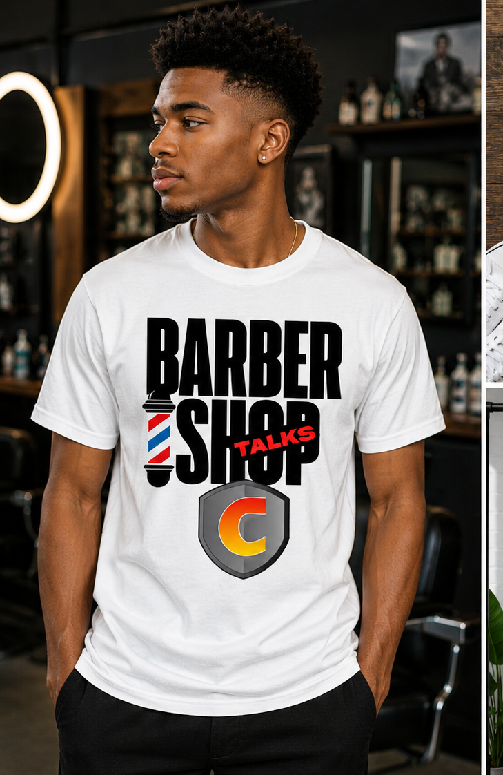 Culture Barbershop Talks Signature Tee