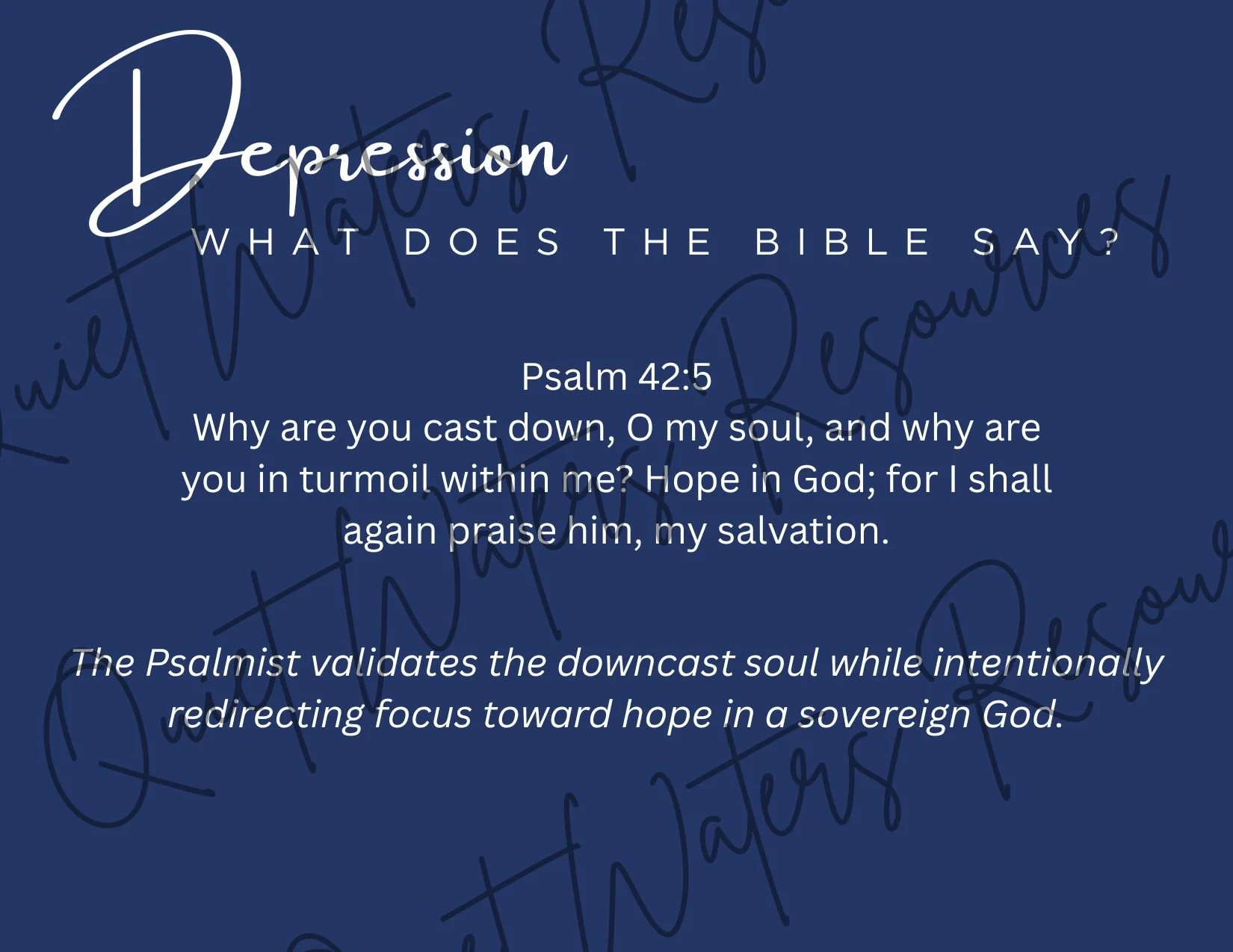 Digital Topic: Depression Set 1