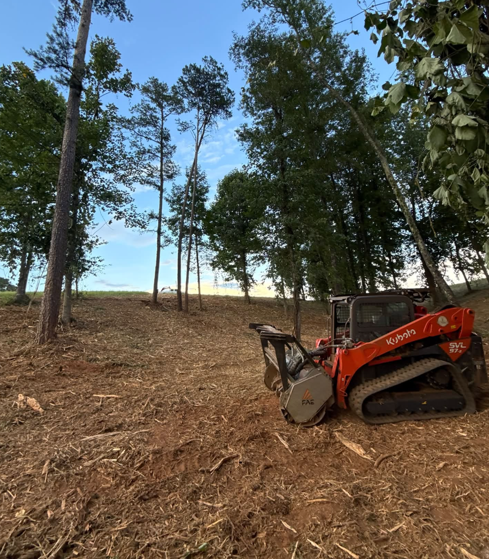Drainage solutions completed in Landrum, SC improving water management across the property.
