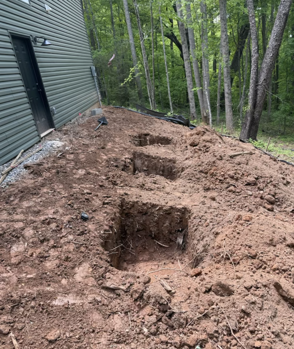 Construction site preparation completed in Spartanburg, South Carolina.