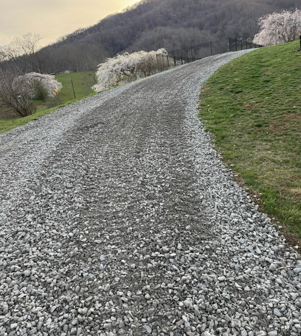 Professional land clearing completed in Candler, NC creating usable property.