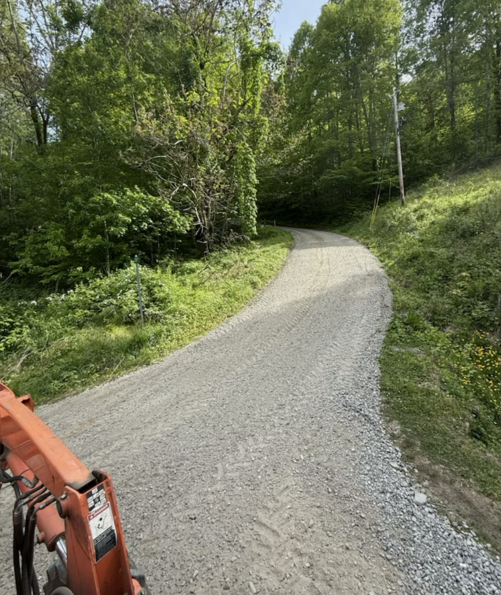 Forestry mulching completed on wooded acreage in Anderson, South Carolina.
