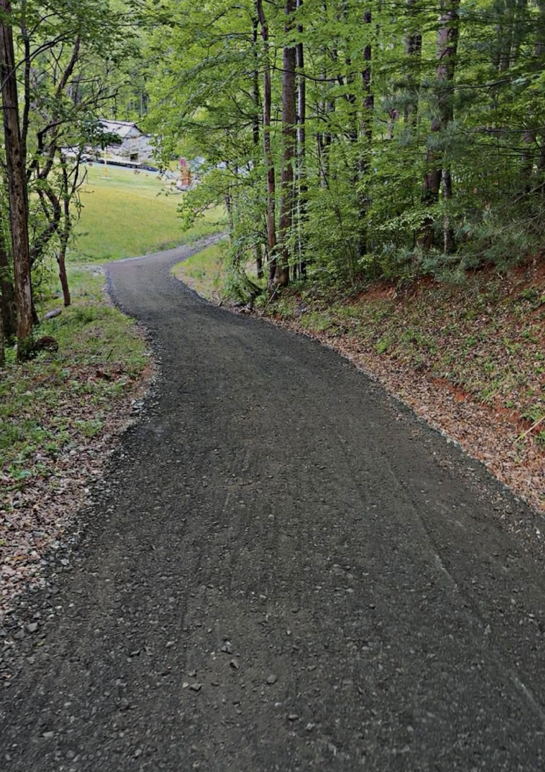 Professional grading completed in Tryon, NC for residential development.