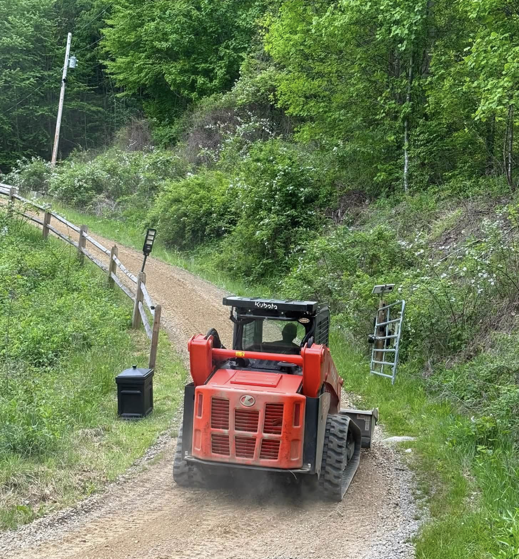 Building site preparation completed in Brevard, NC with quality workmanship.
