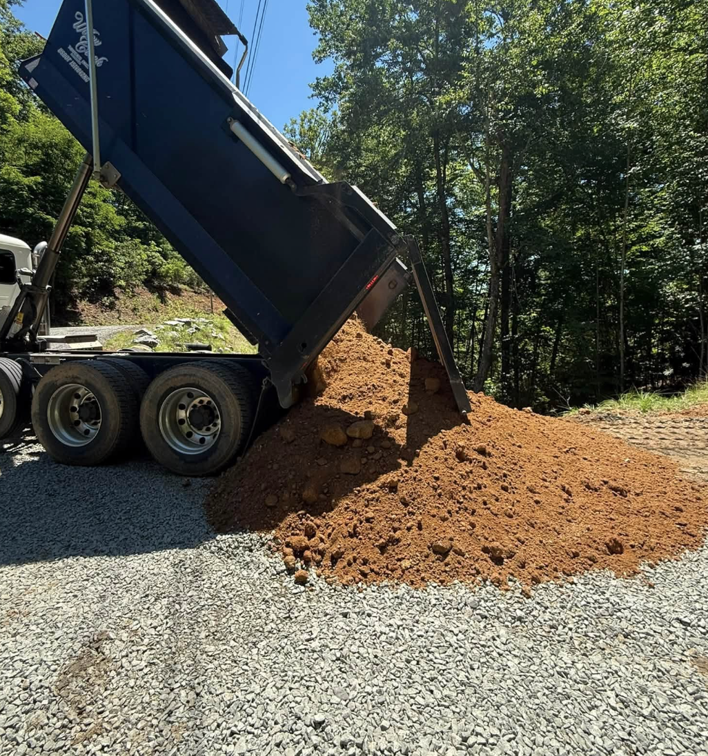 Professional land clearing services completed in Greenville, SC preparing property for residential development.