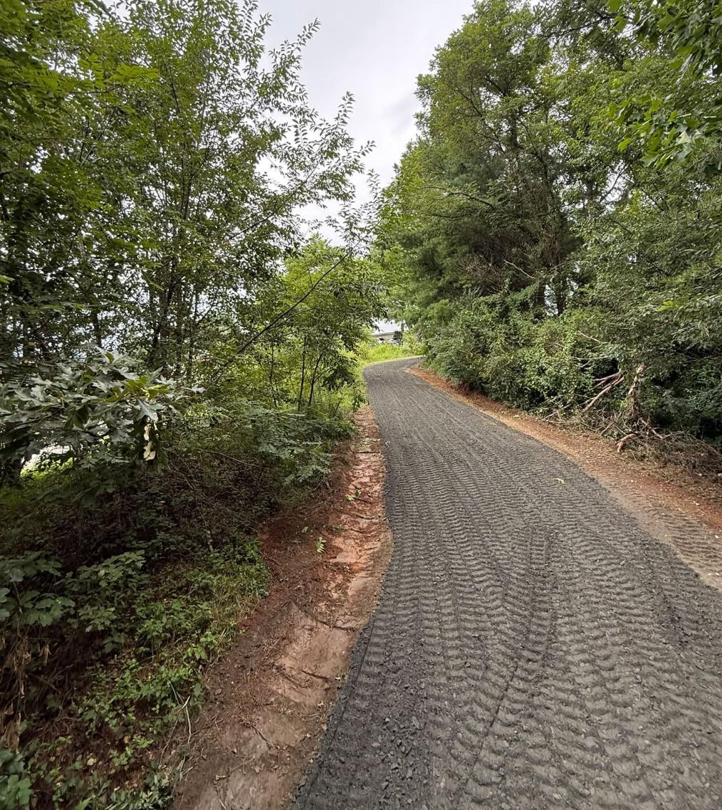 Drainage improvements completed in Canton, NC protecting the property from runoff and erosion.
