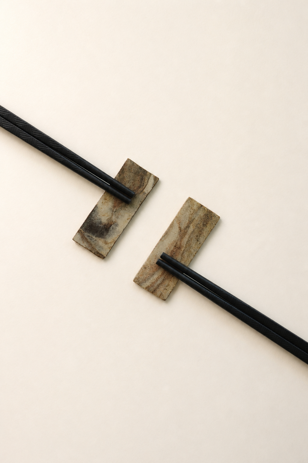 Kasane Chopstick Rest Set, Rectangle