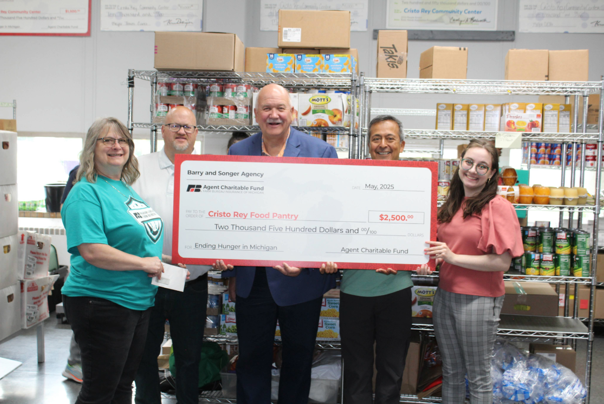 Agent Charitable Fund Awards Grant to Catholic Charities of Ingham, Eaton &amp; Clinton Counties