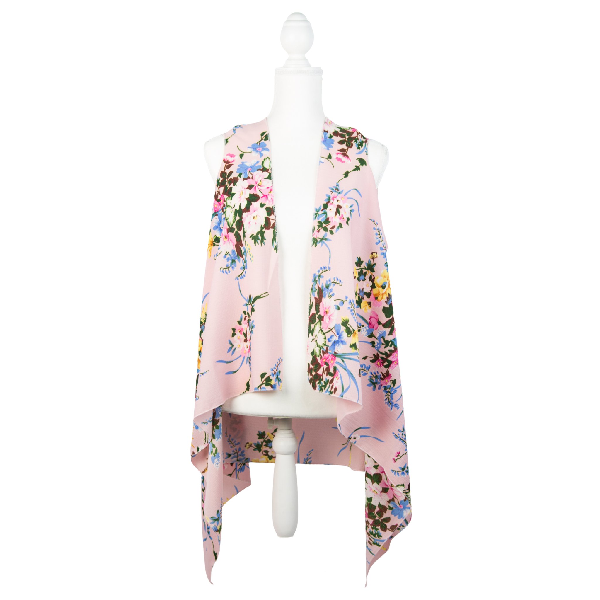Spring Print Cover Up - Pink