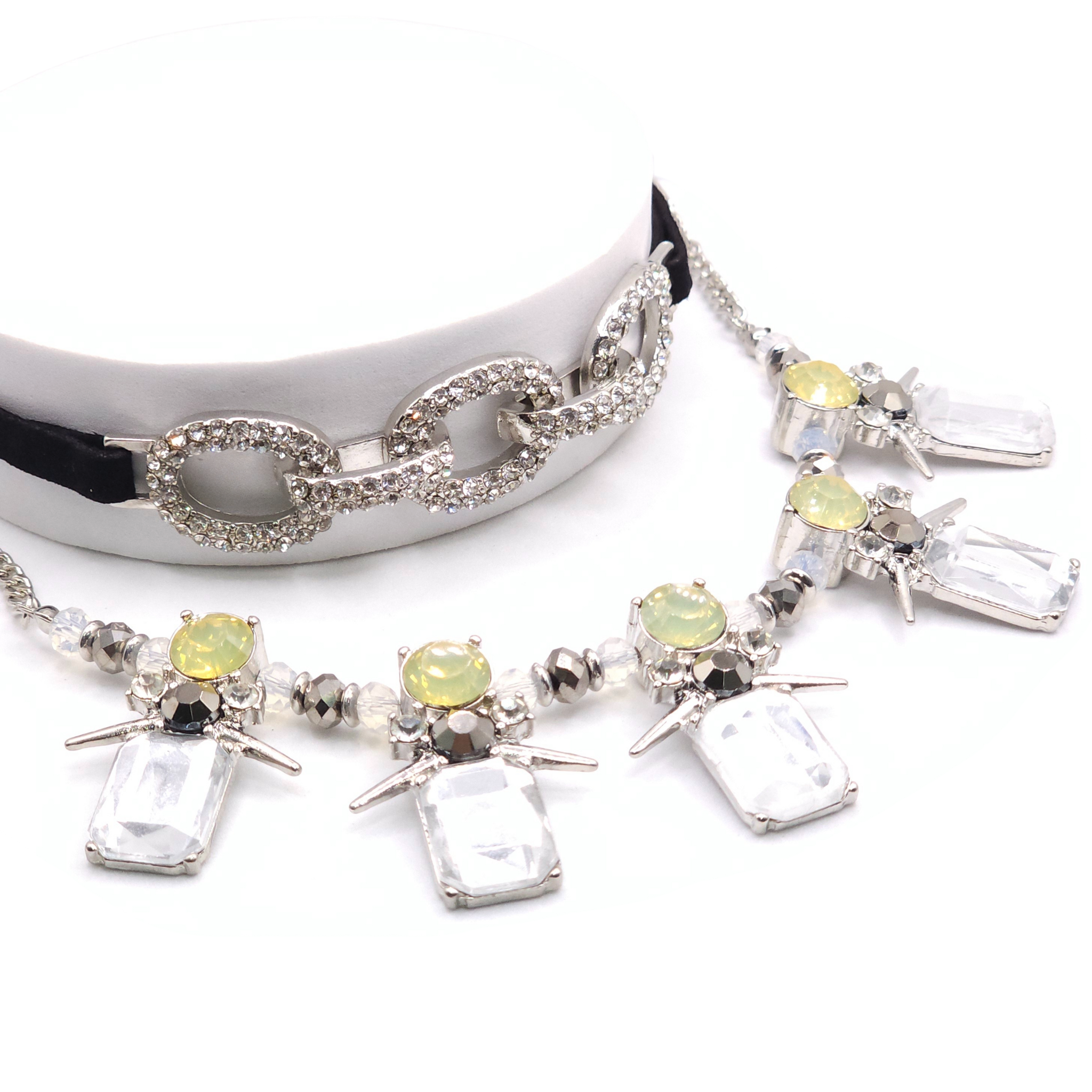 Fancy Rhinestone Choker