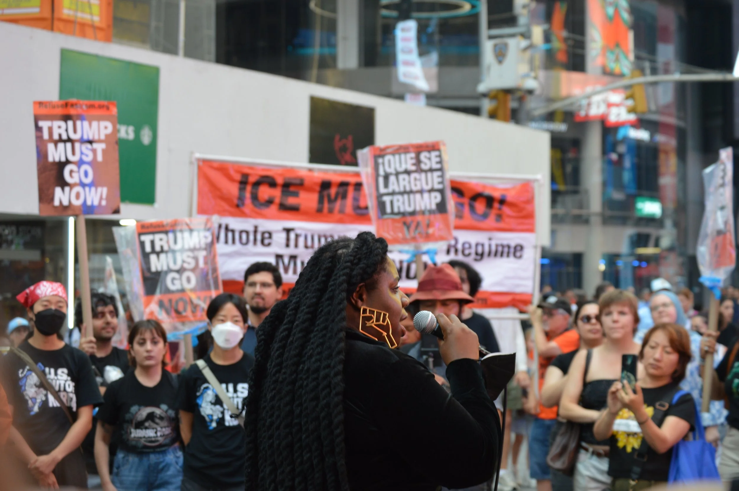 Stop ICE Terror Rally