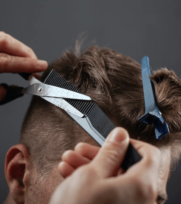 Mens haircut