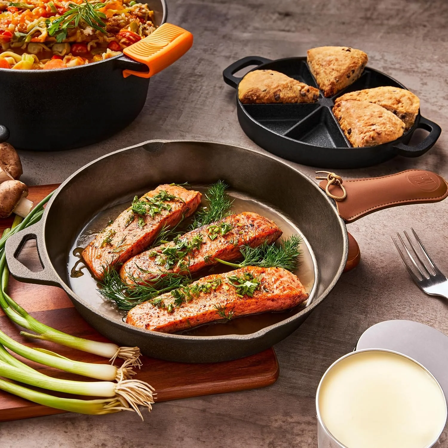 Nothing says southern like cast iron, but there are ways to do it with a little class!