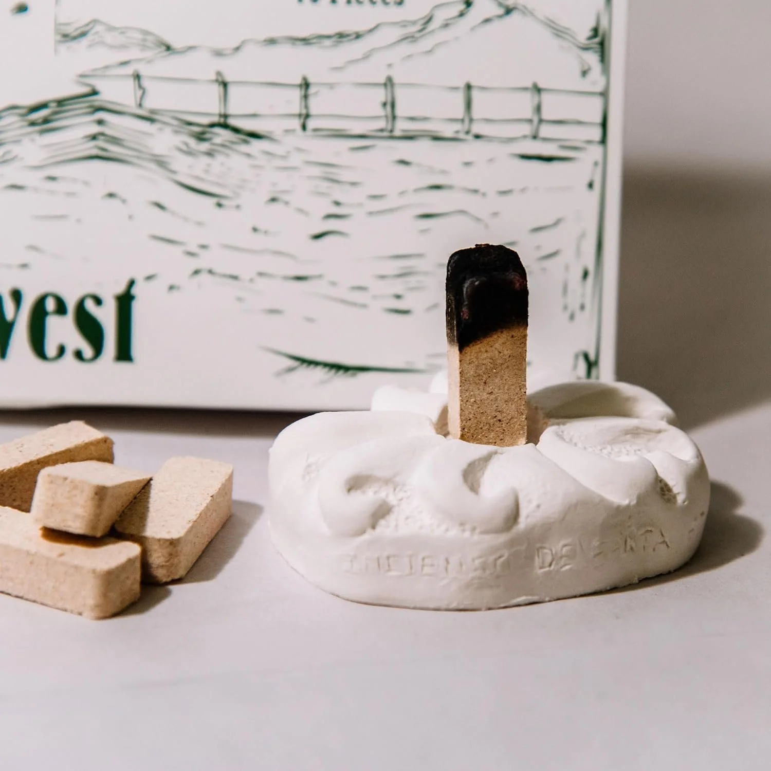 My favorite Incense! It's natural wood, adds a lovely smell to the air without it feeling like fake scents of most incense. I love this stuff and continuously use it year round!
