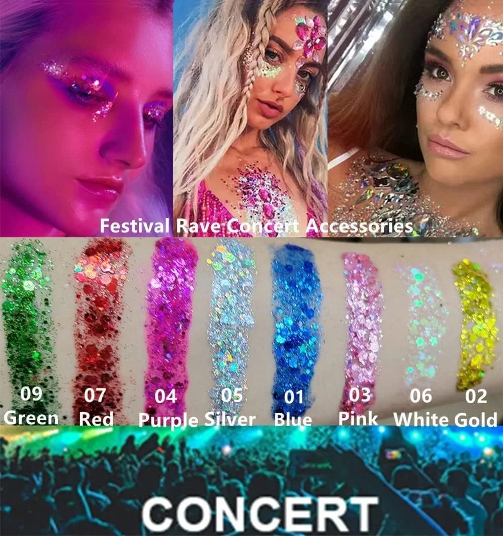 Gotta have some glitter for a girls weekend or a concert!