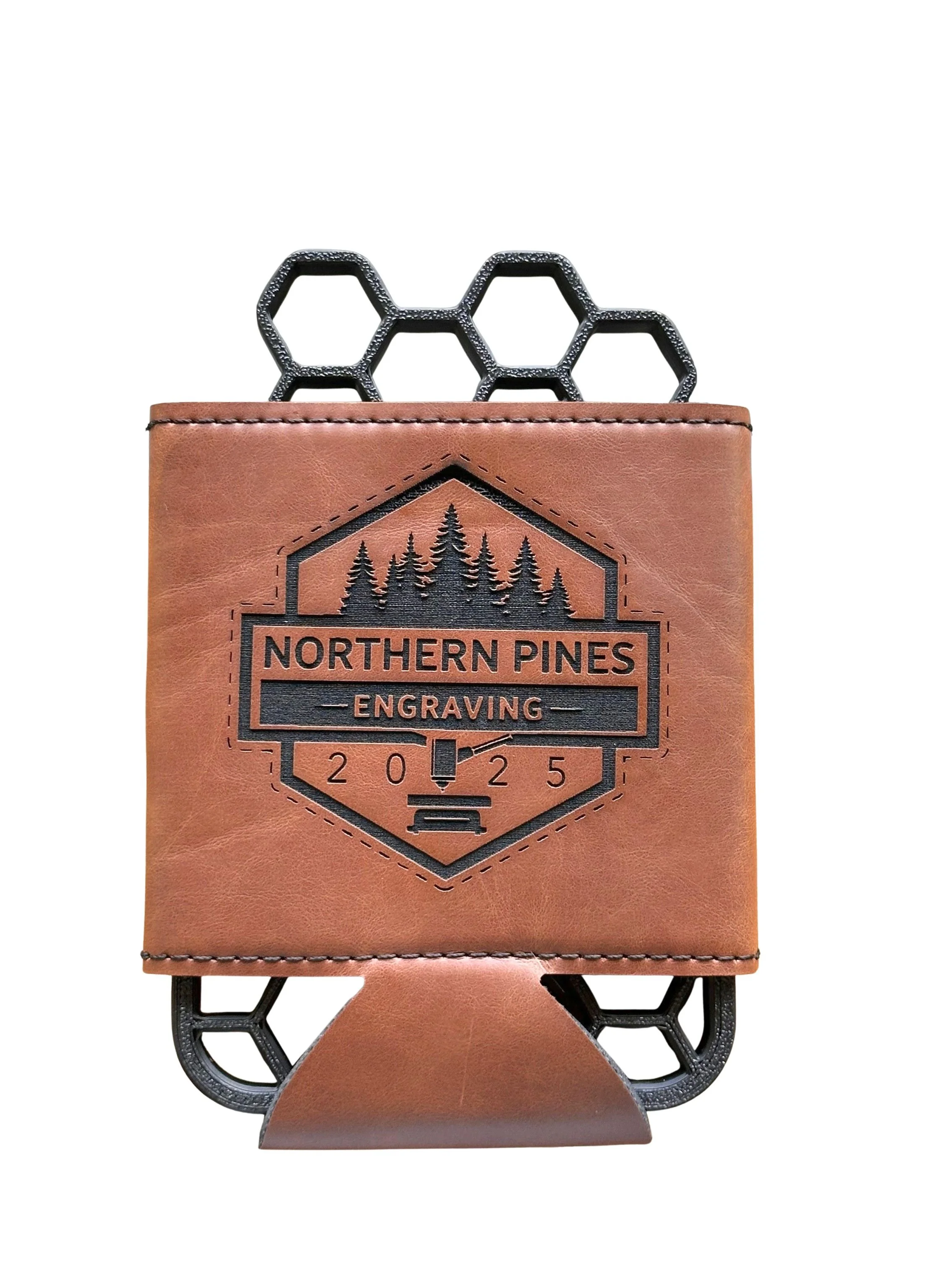 Personalized Leatherette Koozie