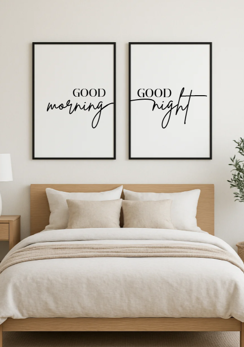 Good Morning Good Night Print